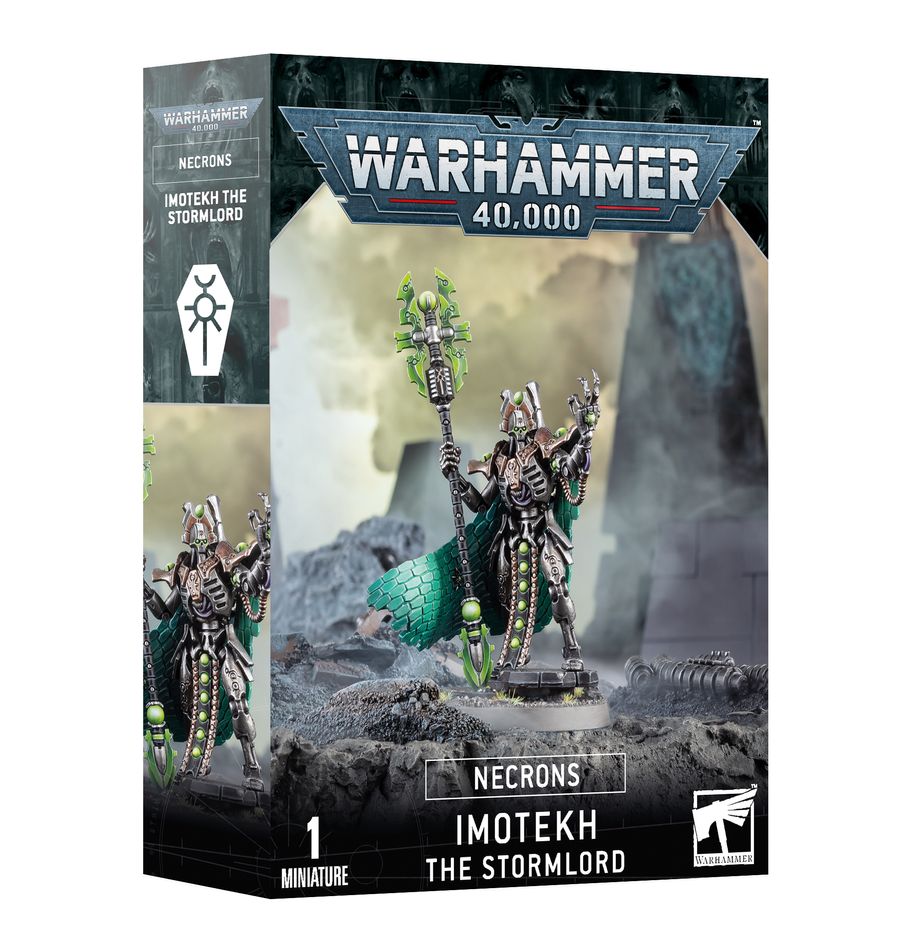 Warhammer: Necrons - Imotekh the Stormlord (10th Edition)
