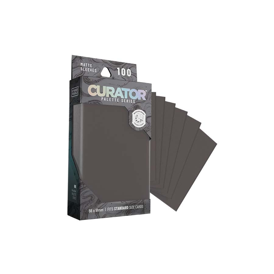 Orange Nebula: Curator: Palette Sleeves: Ink (Black) (100ct)