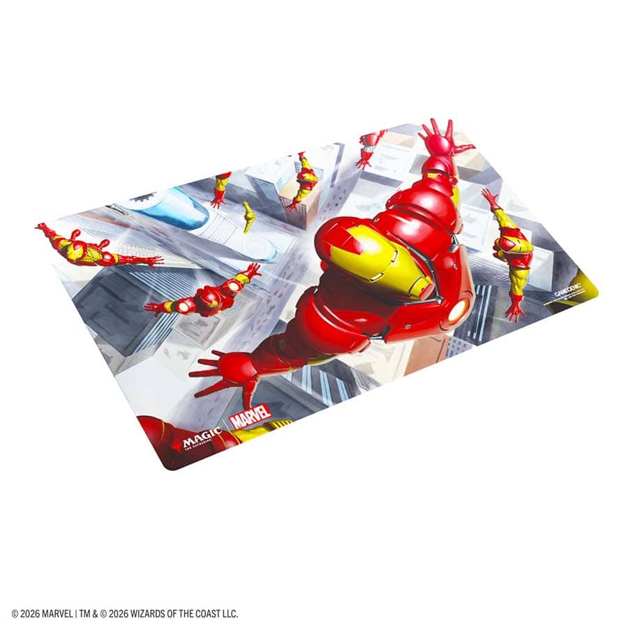 Magic: The Gathering Marvel Superheroes Prime Playmat - Iron Man, Master of Machines - GameGenic Playmats