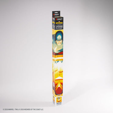 GAMEGEN!C: Magic The Gathering: MSH Marvel Super Heroes: Prime 2-Player Playmat: Iron Man and Captain America