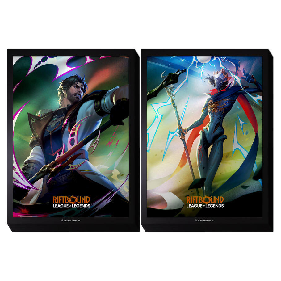 Riftbound: League of Legends Sleeves - Jace vs Viktor - Riftbound: League of Legends Card Sleeves