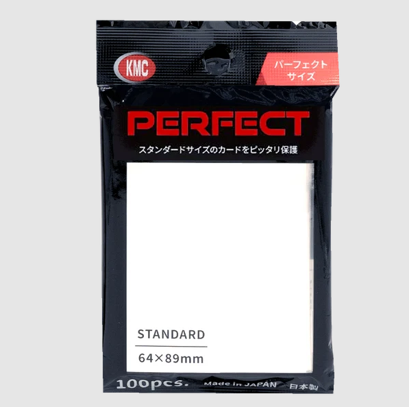 KMC Perfect Size Sleeve - US Distribution Packaging: Clear 100ct