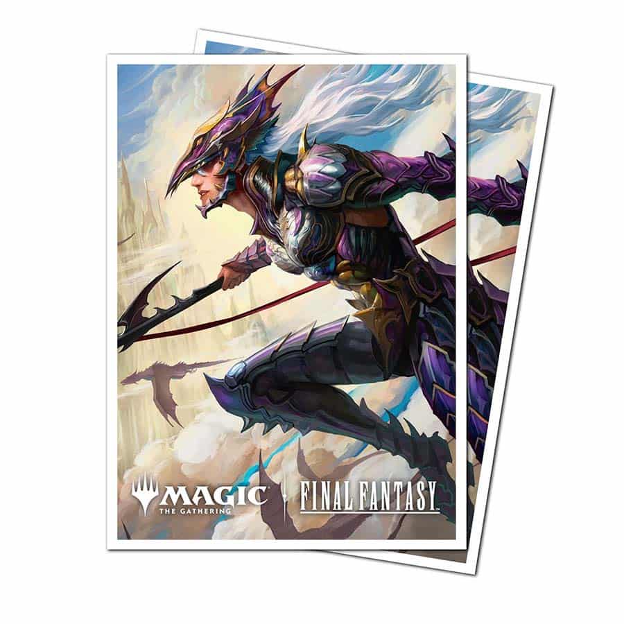 Ultra PRO: Magic The Gathering: Universes Beyond: Final Fantasy: 105CT Apex Deck Protector Sleeves Premium: Kain Traitorous Dragoon