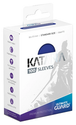 Katana Sleeves: Standard Size Blue (100ct)