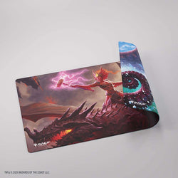 GAMGEN!C: Magic The Gathering: Reality Fracture: Double-sided Playmat: Kiora of Salt and Sand and Kiora of Fire and Ashes