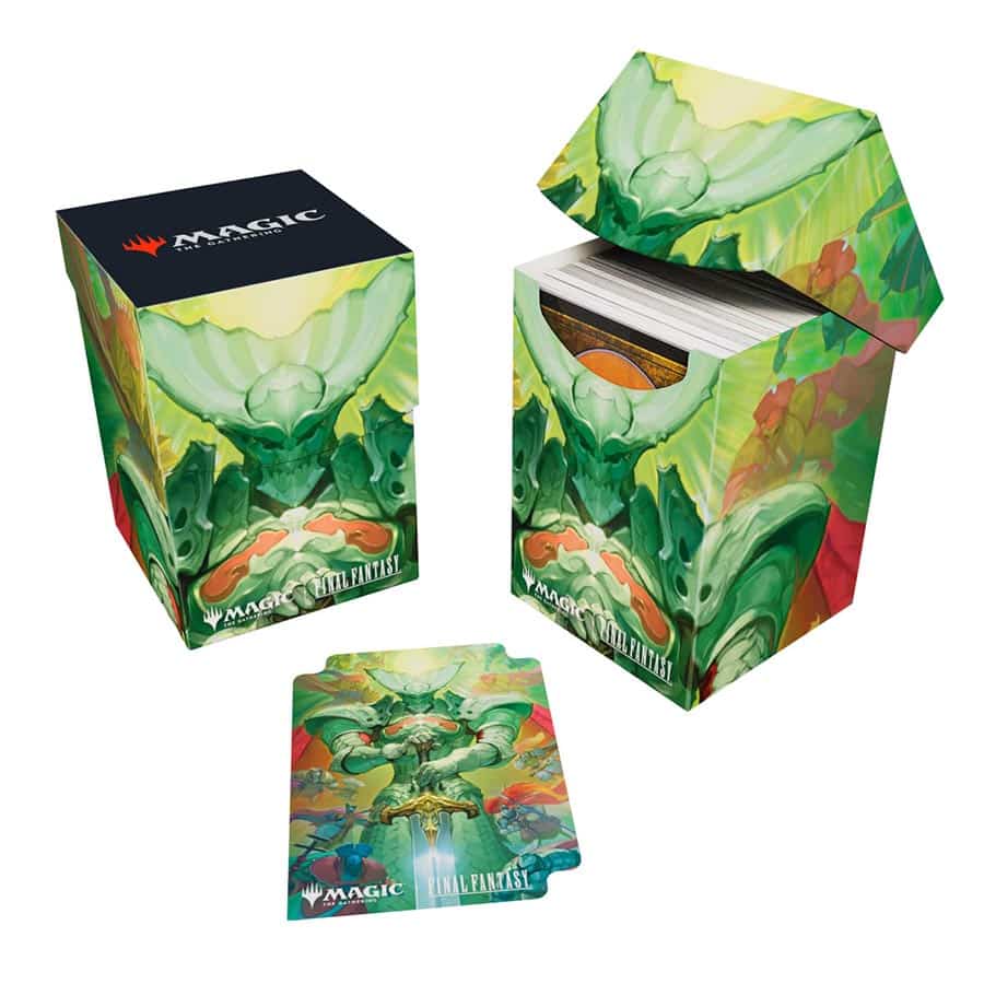 Ultra PRO: Magic The Gathering: Universes Beyond: Final Fantasy: 100+ Deck Box Summon: Knights of the Round
