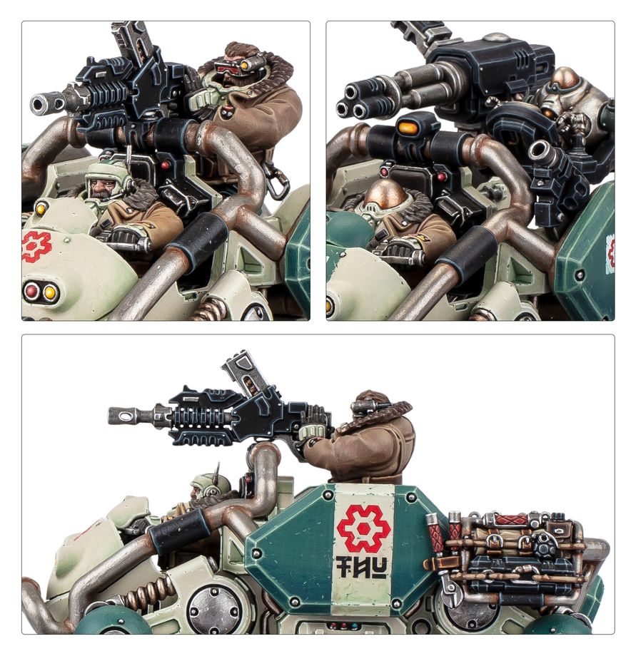 League of Votann: Kapricus Defender/Carrier