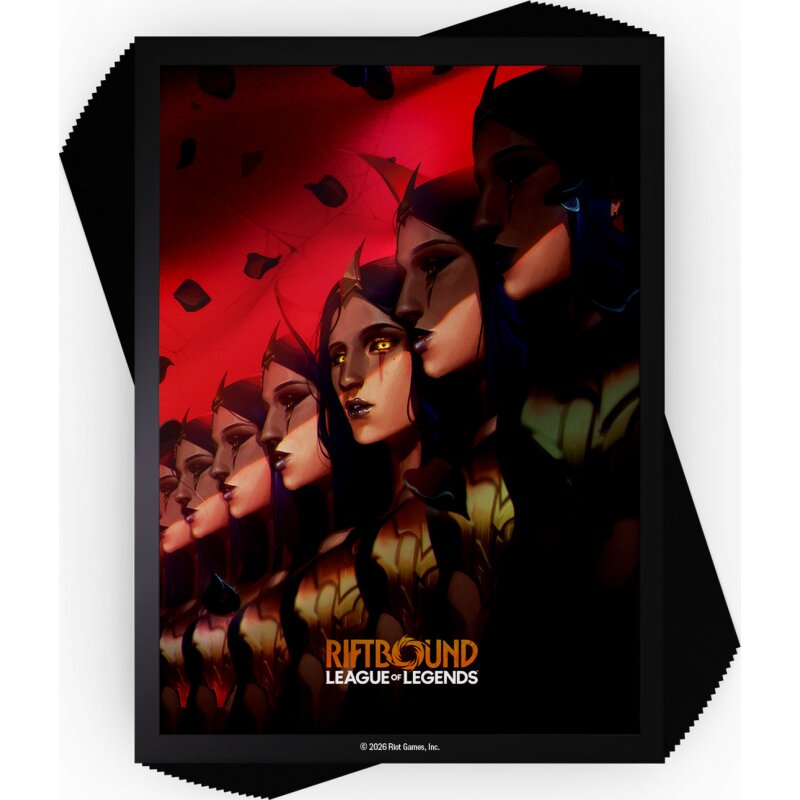 Riftbound TCG: League of Legends: Set 3 Unleashed Art Sleeves: Leblanc, Deceiver (100ct)
