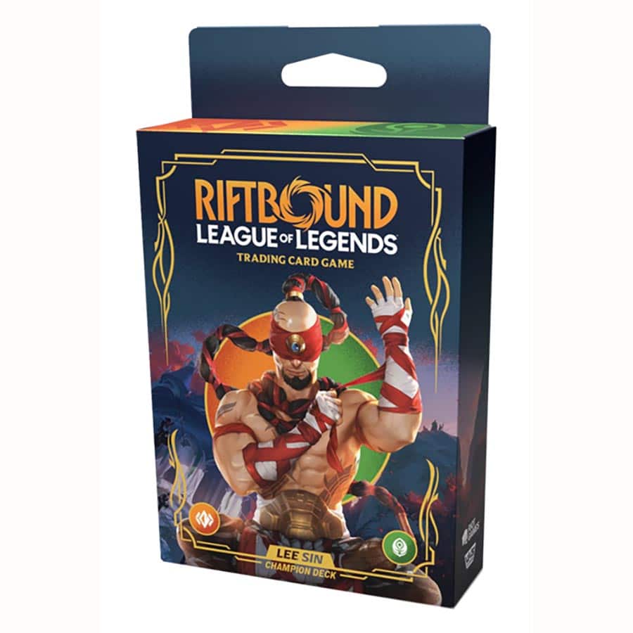 Riftbound TCG: League of Legends: Set 1: Origins Champion Deck: Lee Sin