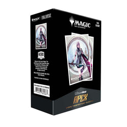 Ultra PRO: Magic The Gathering: Universes Beyond: Final Fantasy: 105CT Apex Deck Protector Sleeves Premium: Lightning Army of One