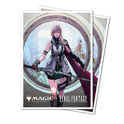 Ultra PRO: Magic The Gathering: Universes Beyond: Final Fantasy: 105CT Apex Deck Protector Sleeves Premium: Lightning Army of One