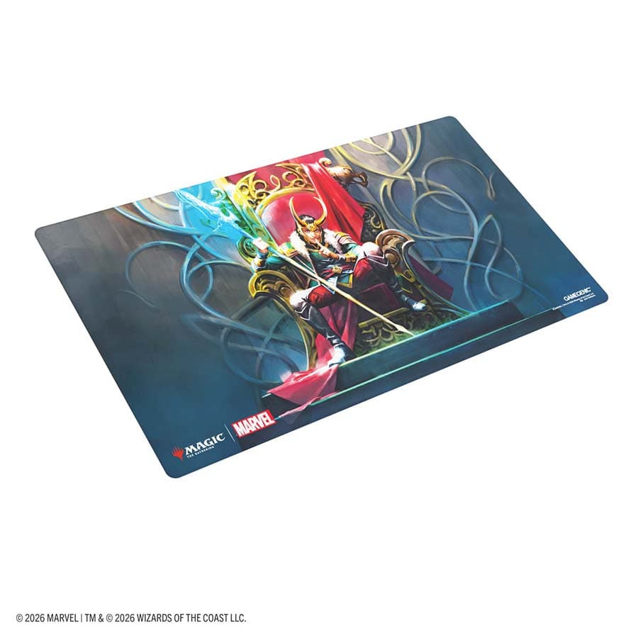 Magic: The Gathering Marvel Superheroes Prime Playmat - Loki Laufeyson - GameGenic Playmats