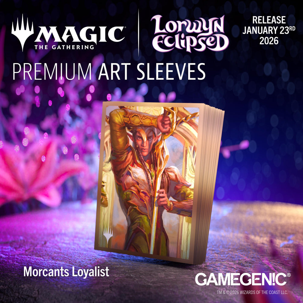 Gamegenic: Magic the Gathering: ECL Lorwyn Eclipsed: Premium Art Sleeves: Morcants Loyalist