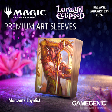 Gamegenic: Magic the Gathering: ECL Lorwyn Eclipsed: Premium Art Sleeves: Morcants Loyalist