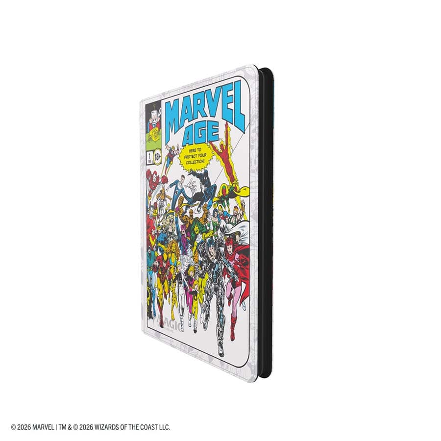 GAMEGENIC: MAGIC THE GATHERING: MSH MARVEL SUPER HEROES: 18-POCKET ZIP-UP ALBUM: MARVEL AGE