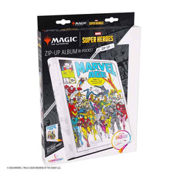 GAMEGENIC: MAGIC THE GATHERING: MSH MARVEL SUPER HEROES: 18-POCKET ZIP-UP ALBUM: MARVEL AGE