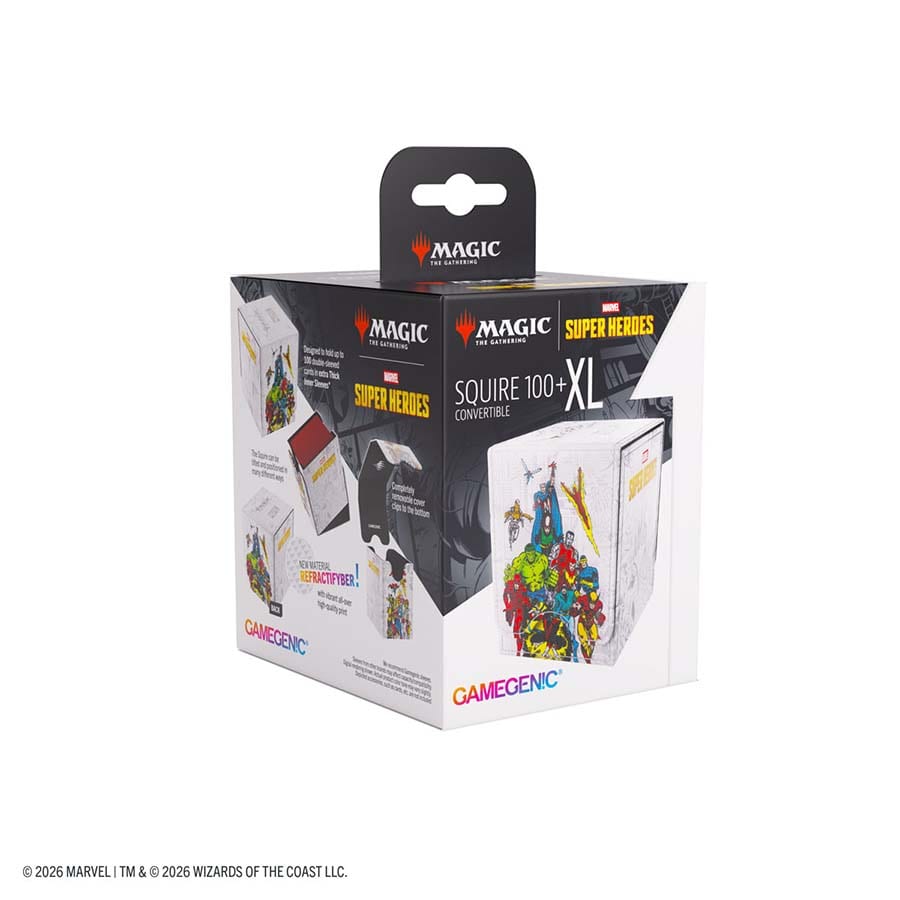 GAMEGENIC: MAGIC THE GATHERING: MSH MARVEL SUPER HEROES: SQUIRE 100 XL: MARVEL AGE
