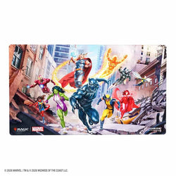 Magic: The Gathering Marvel Superheroes Shiny Playmat - Marvel Superheroes - GameGenic Playmats