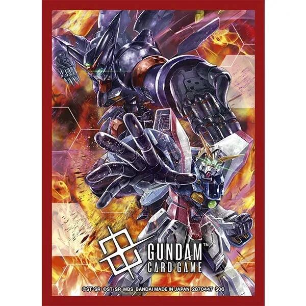 Gundam Card Game: Official Card Sleeve 02: Master Gundam / Shining Gundam (70ct)