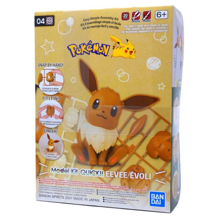 Pokepla: Pokémon Model Kit QUICK!! 04 EEVEE