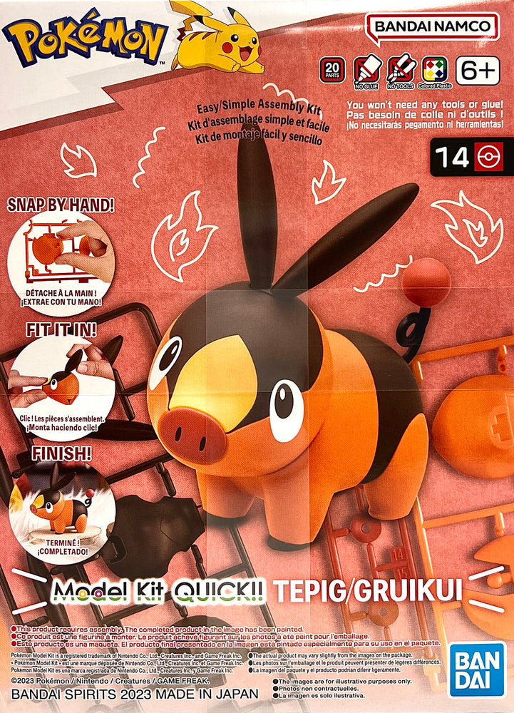 Pokepla: Pokémon Model Kit QUICK!! 14 TEPIG