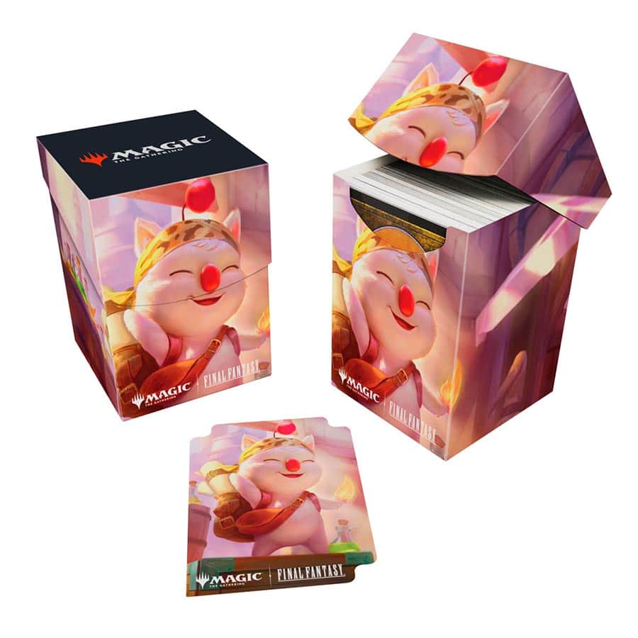 Ultra PRO: Magic The Gathering: Universes Beyond: Final Fantasy: 100+ Deck Box Stiltzkin, Moogle Merchant