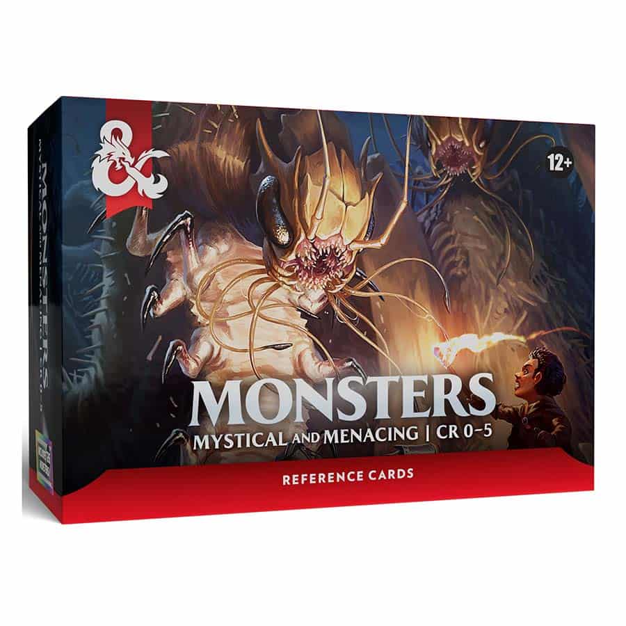 Dungeons & Dragons Reference Cards: Monsters (Mystical and Menacing)