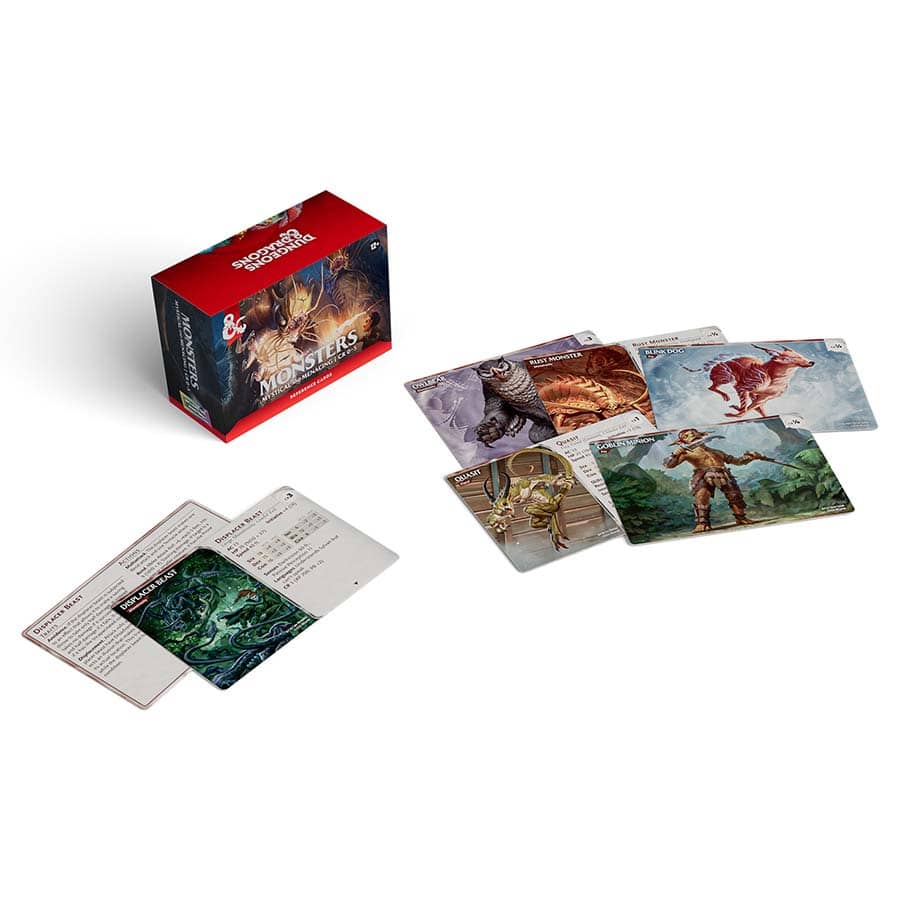 Dungeons & Dragons Reference Cards: Monsters (Mystical and Menacing)
