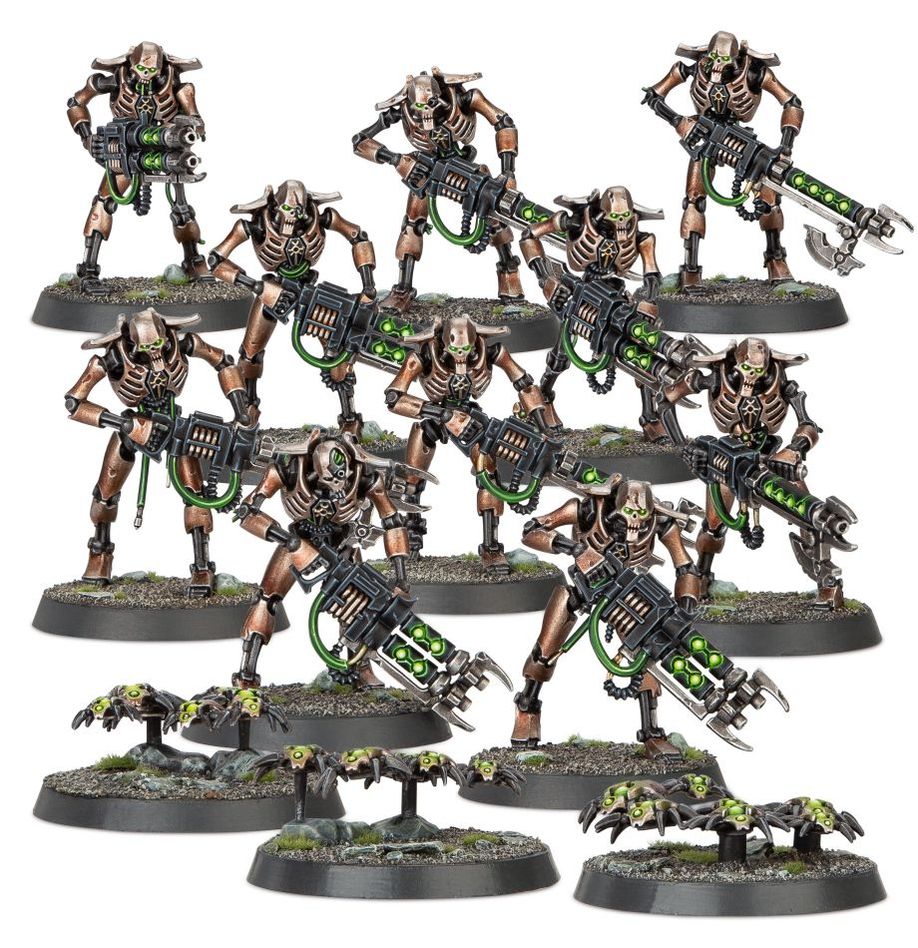 Warhammer: Necrons - Warriors (10th Edition)