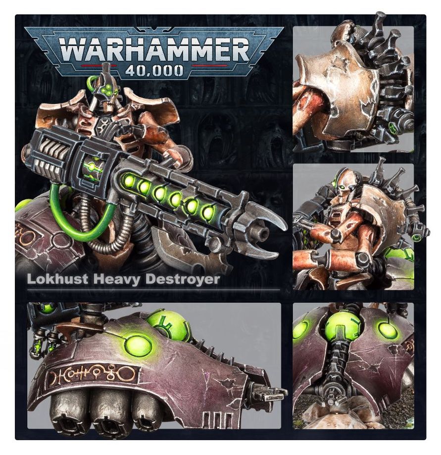 Necrons: Lokhust Heavy Destroyer (10th Edition)