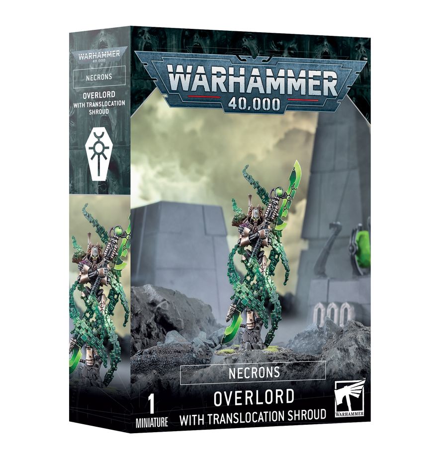 Necrons: Overlord with Translocation Shroud (10th Edition)