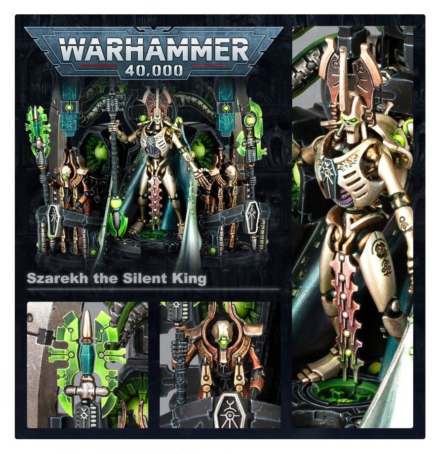 Necrons: Szarekh, The Silent King (10th Edition)