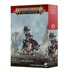 Ogor Mawtribes: Morga the Mighty - Overtyrant/Tyrant on Glutthorn
