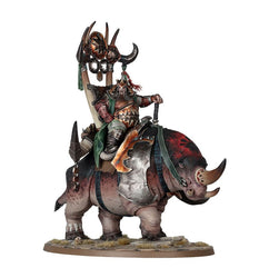 Ogor Mawtribes: Morga the Mighty - Overtyrant/Tyrant on Glutthorn