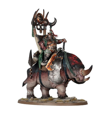 Ogor Mawtribes: Morga the Mighty - Overtyrant/Tyrant on Glutthorn