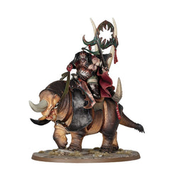 Ogor Mawtribes: Morga the Mighty - Overtyrant/Tyrant on Glutthorn