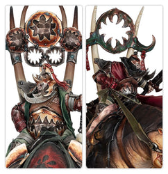 Ogor Mawtribes: Morga the Mighty - Overtyrant/Tyrant on Glutthorn