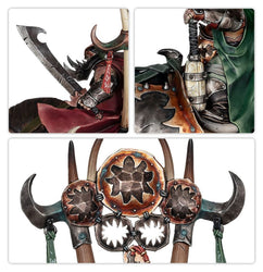 Ogor Mawtribes: Morga the Mighty - Overtyrant/Tyrant on Glutthorn