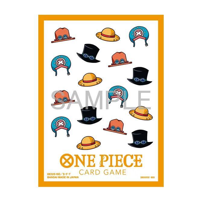 One Piece Card Game Official Sleeves - Hat Patterns (70-Pack) Assortment Vol 13