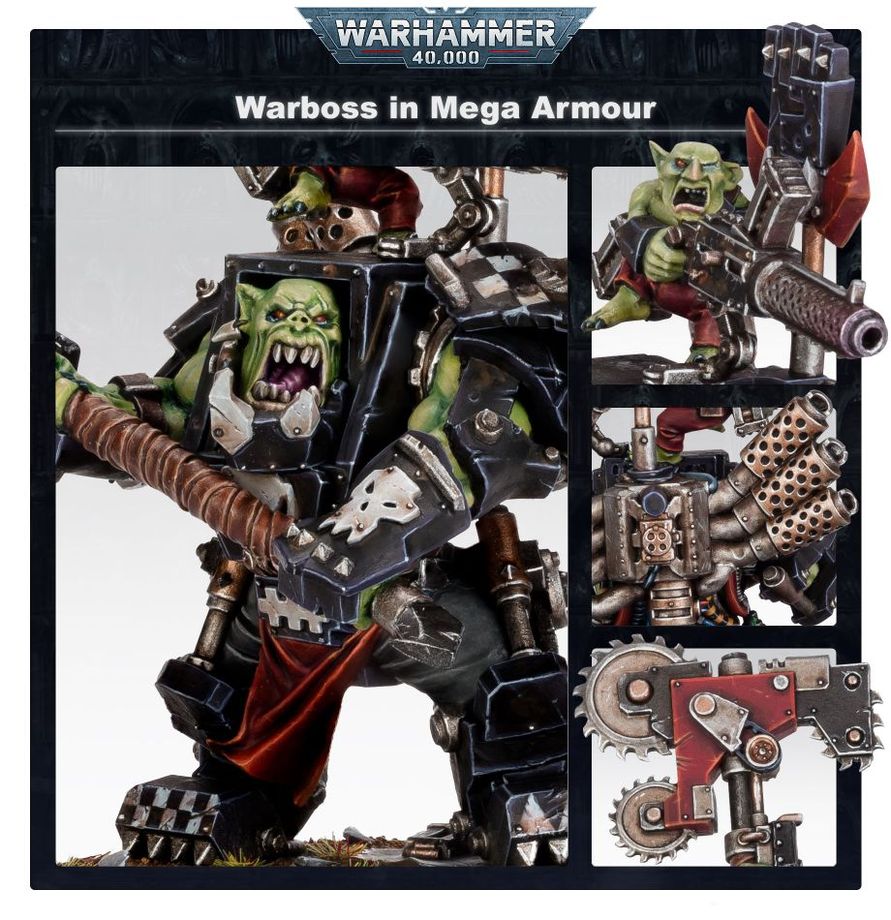 Orks: Warboss in Mega Armour