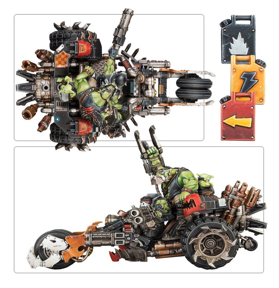 Orks: Deffkilla Wartrike (9th Edition)