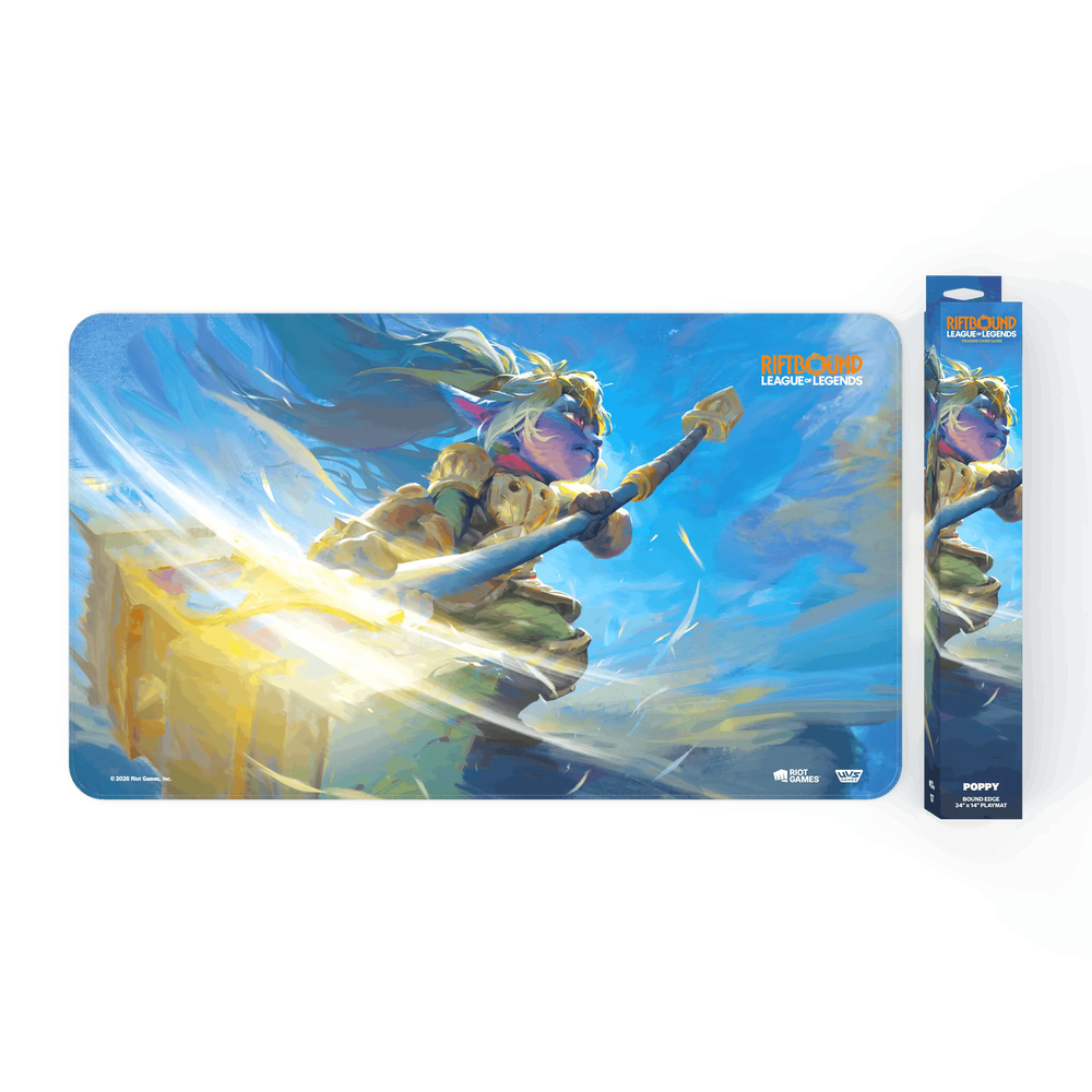 Riftbound TCG: League of Legends: Set 3 Unleashed Playmat: Poppy Keeper of the Hammer