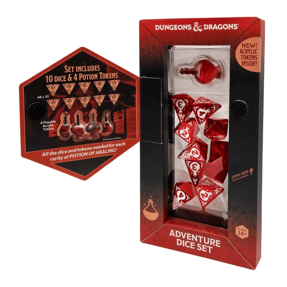 Sirius Dice: Dungeons & Dragons Adventure Dice: Potion of Healing (10CT)