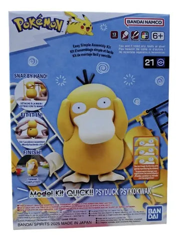 Pokepla: Pokémon Model Kit QUICK!! 21 PSYDUCK