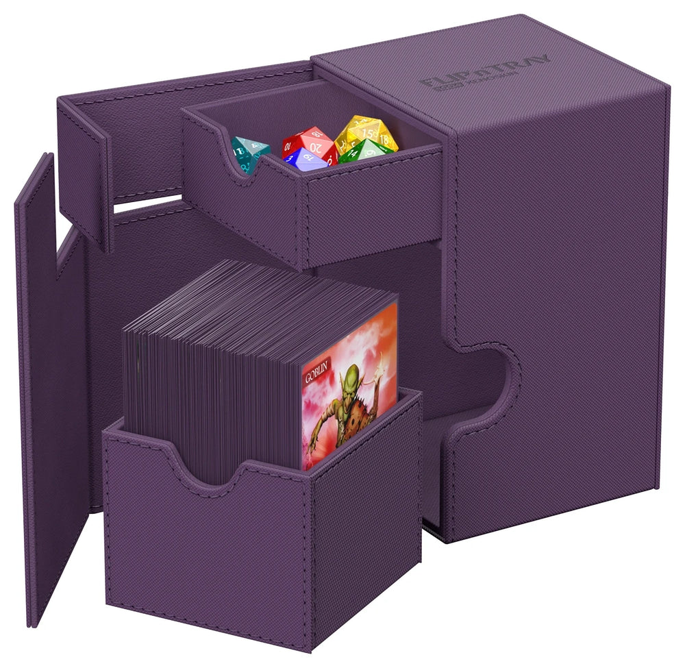 Ultimate Guard: Deck Case 100+ Flip'n'Tray Monocolor Purple