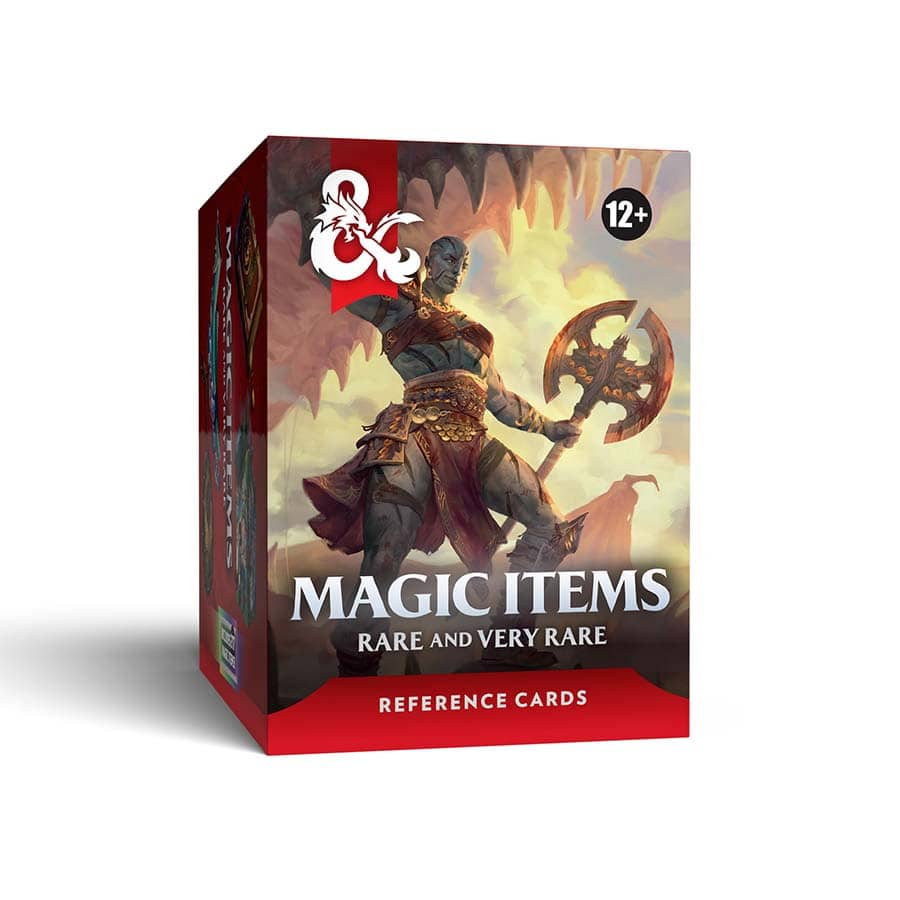 Dungeons & Dragons Reference Cards: Magic Items (Rare and Very Rare)
