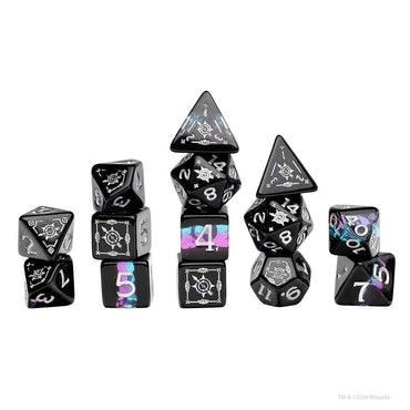 Sirius Dice: Dungeons & Dragons: 14ct Adventure Dice: Ranger Black and Blue