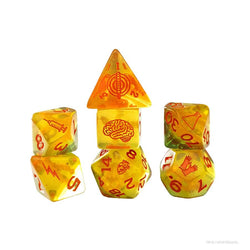 Sirius Dice: Dungeons and Dragons: 7ct Adventure Dice (Round-Edged): Darklord Viktra Mordenheim
