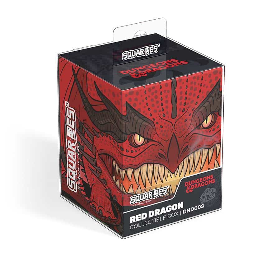 Ultimate Guard: Squaroes: Boulder 100 Dungeons & Dragons: Red Dragon