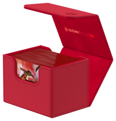 Ultimate Guard: Deck Case 100+ Sidewinder Monocolor Red